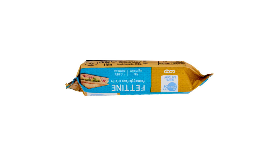Fettine Senza Lattosio* Formaggio Fuso A Fette 8 X 25 G