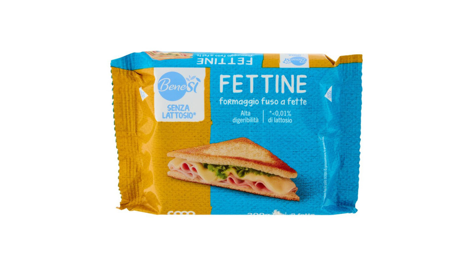 Fettine Senza Lattosio* Formaggio Fuso A Fette 8 X 25 G