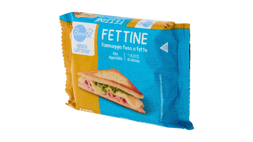 Fettine Senza Lattosio* Formaggio Fuso A Fette 8 X 25 G
