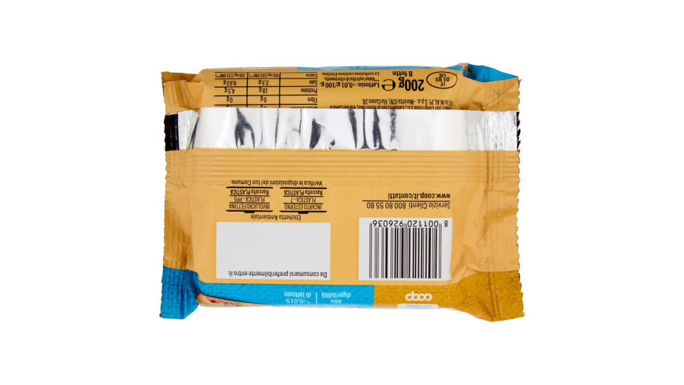 Fettine Senza Lattosio* Formaggio Fuso A Fette 8 X 25 G