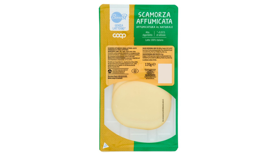 Scamorza Affumicata Senza Lattosio* 120 G