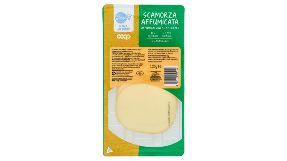 Scamorza Affumicata Senza Lattosio* 120 G