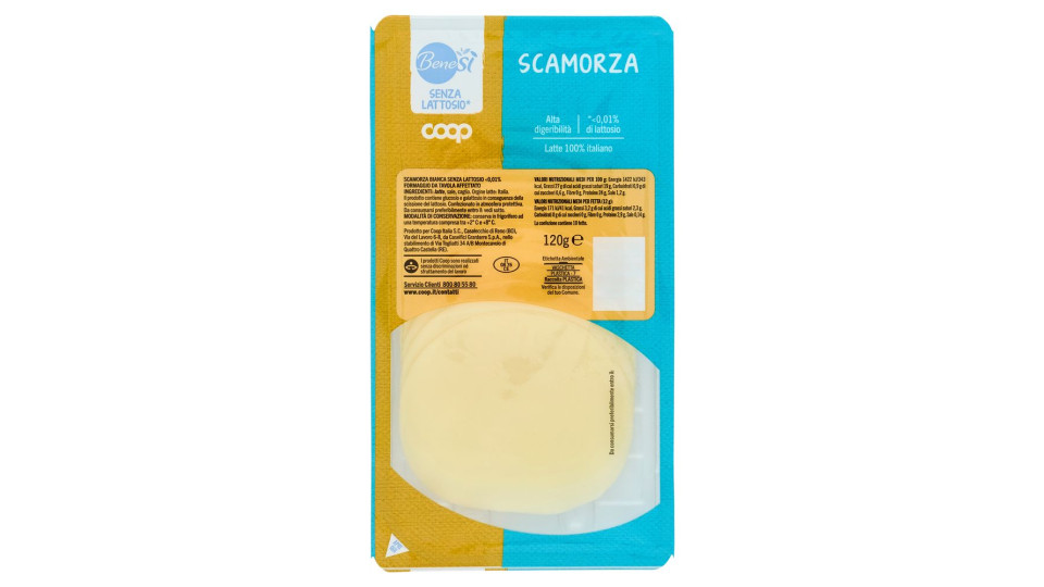 Scamorza Senza Lattosio* 120 G