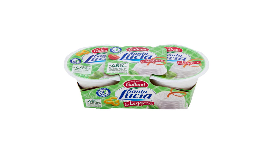 Galbani Santa Lucia Ricottina La Leggera 2 X 90 G
