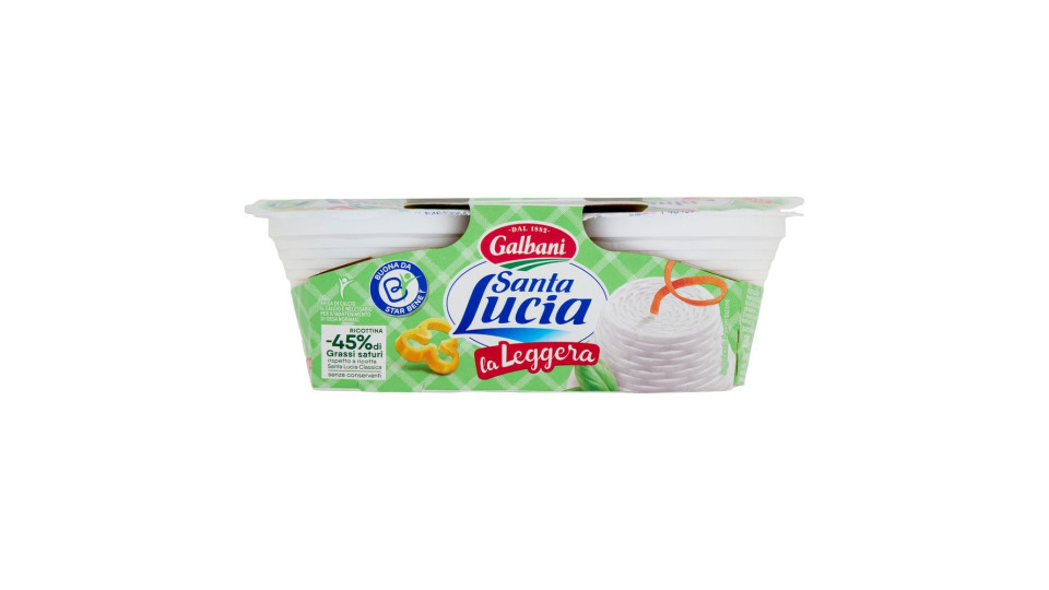Galbani Santa Lucia Ricottina La Leggera 2 X 90 G