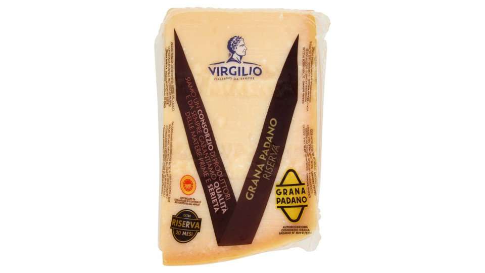Virgilio Grana Padano Dop Riserva Oltre 20 Mesi 0,700 Kg