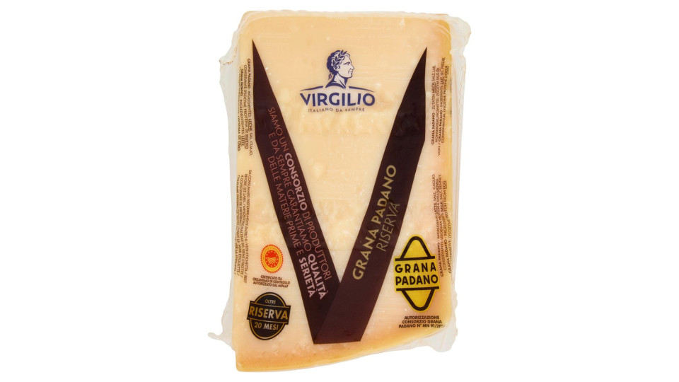 Virgilio Grana Padano Dop Riserva Oltre 20 Mesi 0,700 Kg