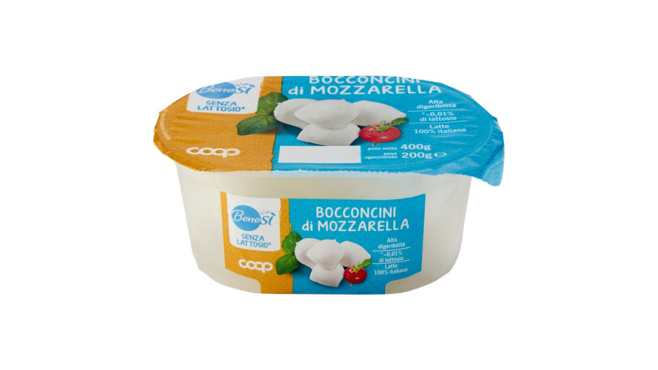 Bocconcini Di Mozzarella Senza Lattosio* 200 G