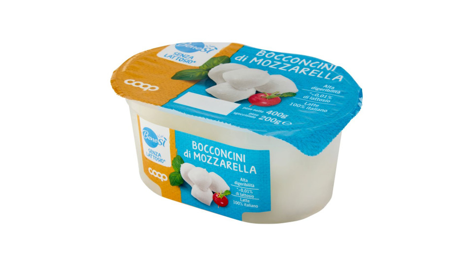 Bocconcini Di Mozzarella Senza Lattosio* 200 G
