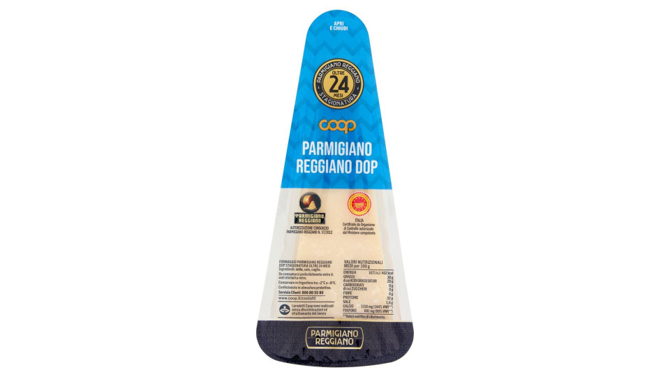Parmigiano Reggiano Dop Stagionatura Oltre 24 Mesi 0,300 Kg