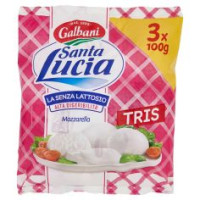 Galbani Santa Lucia Mozzarella Tris La Senza Lattosio 3 X 100 G