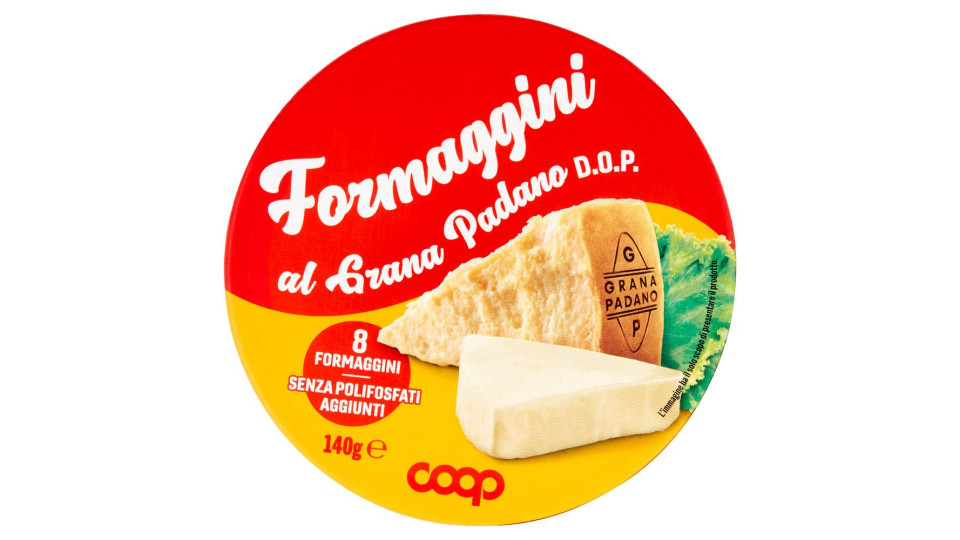Formaggini Al Grana Padano D.o.p. 8 X 17,5 G