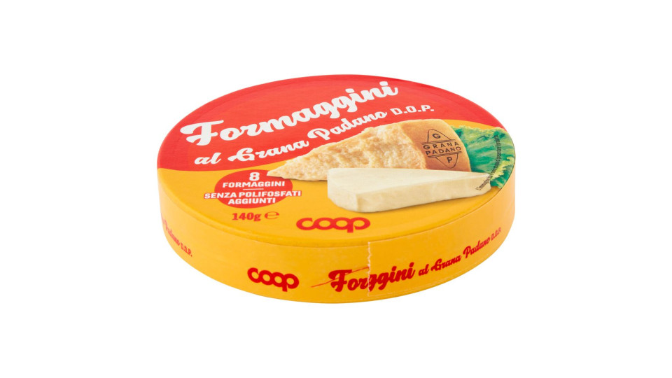 Formaggini Al Grana Padano D.o.p. 8 X 17,5 G