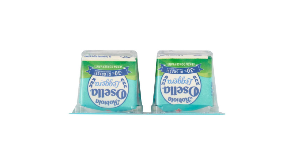 Fattorie Osella Robiola Leggera Formaggio Fresco 2 X 90 G