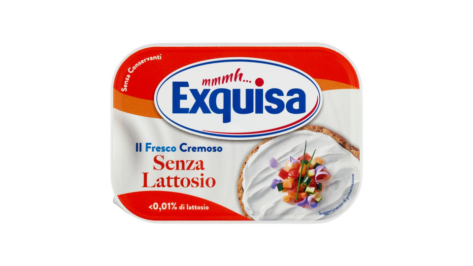 Exquisa Il Fresco Cremoso Senza Lattosio 175 G