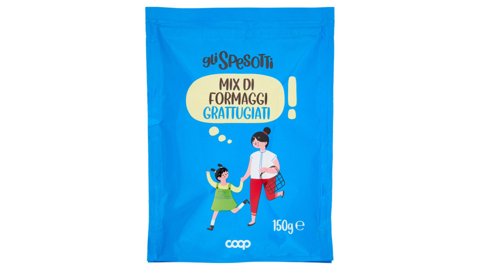 Mix Di Formaggi Grattugiati 150 G