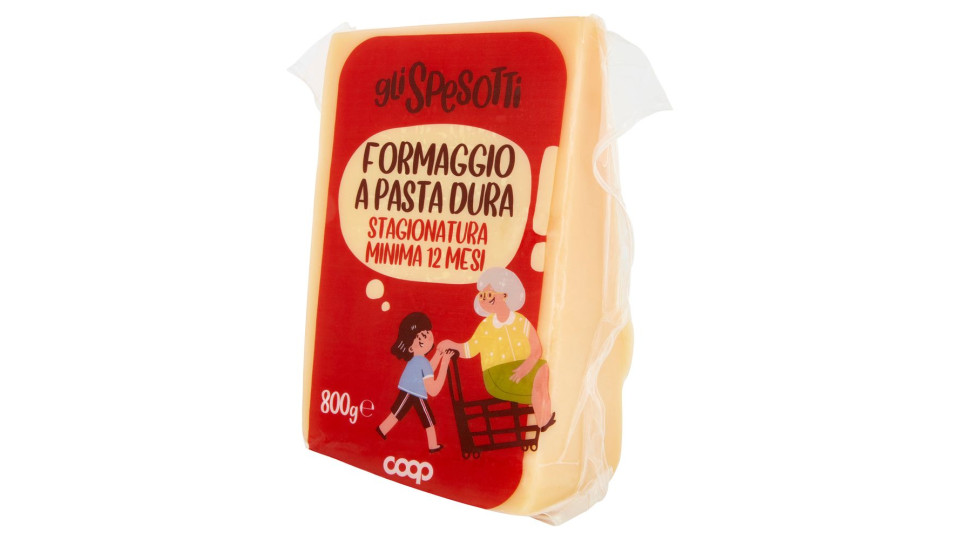 Formaggio A Pasta Dura Stagionatura Minima 12 Mesi 800 G