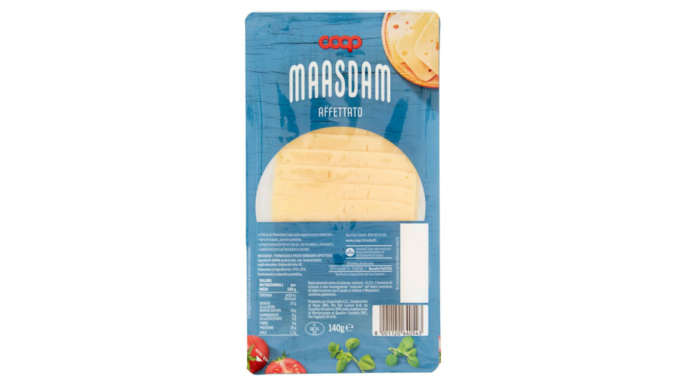 Maasdam Affettato 140 G