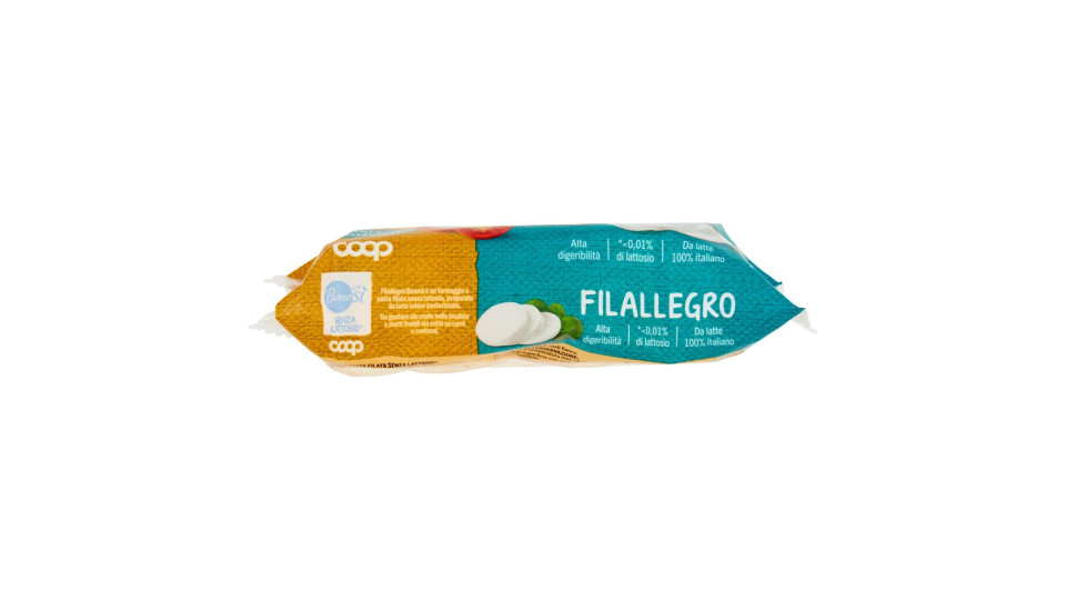 Formaggio Filallegro Senza Lattosio* 230 G