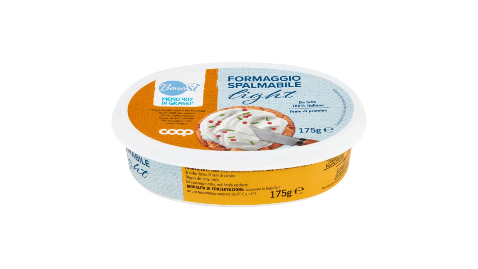 Formaggio Spalmabile Light Meno 40% Di Grassi* 175 G