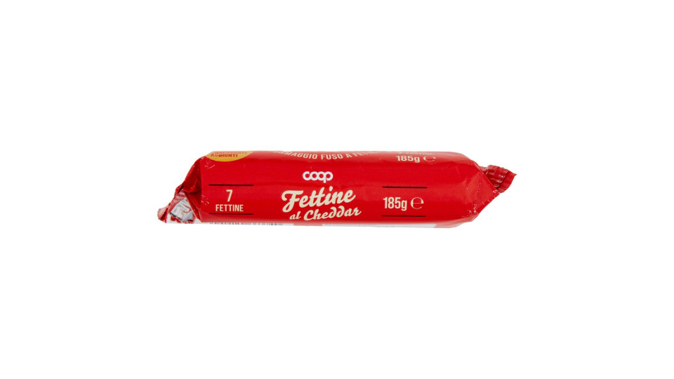 Fettine Al Cheddar 7 Fettine 185 G