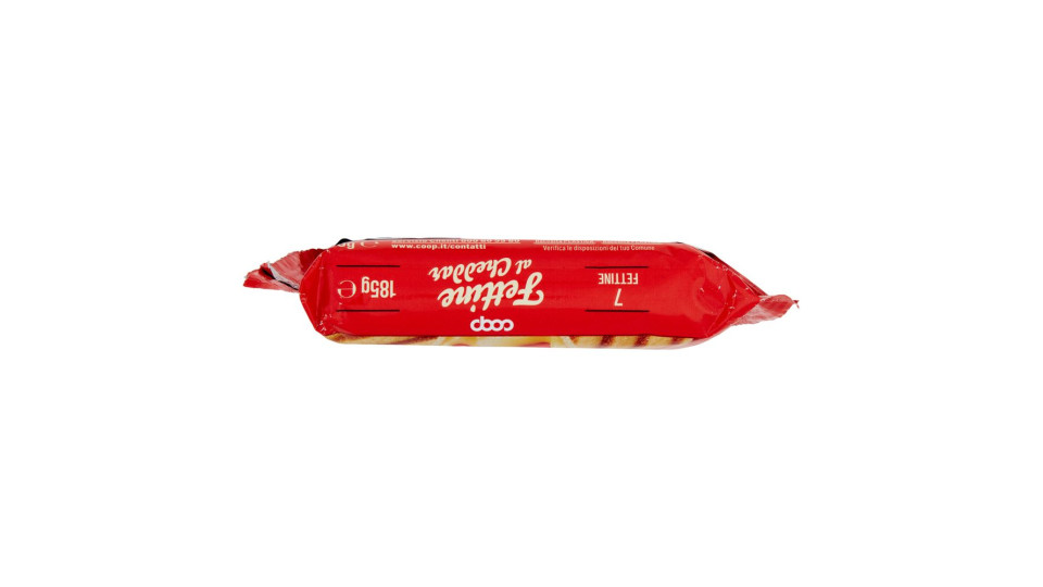 Fettine Al Cheddar 7 Fettine 185 G