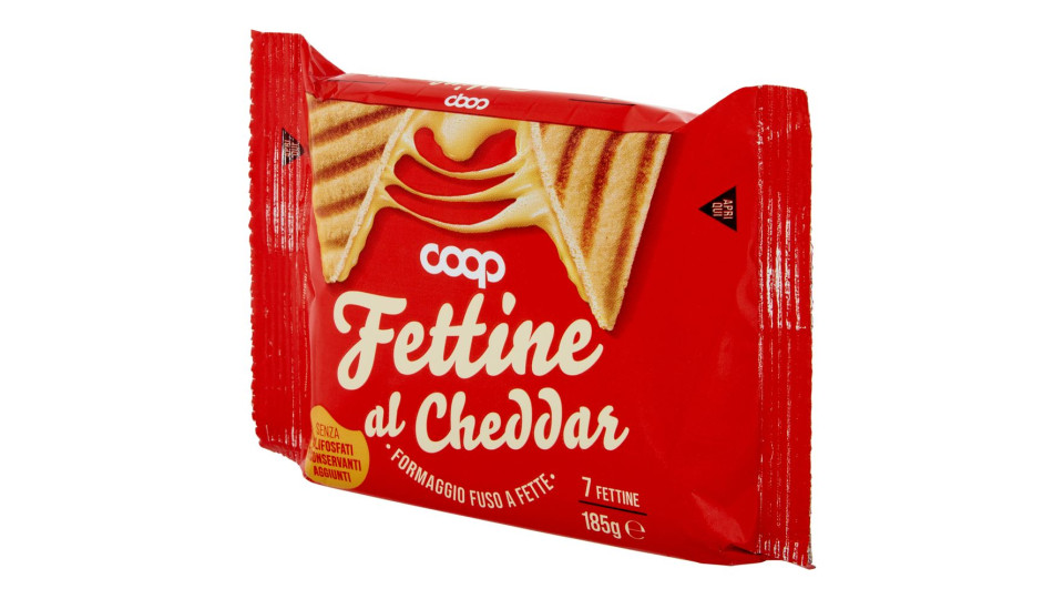 Fettine Al Cheddar 7 Fettine 185 G