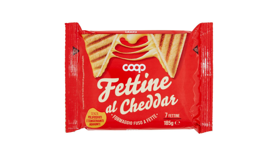 Fettine Al Cheddar 7 Fettine 185 G
