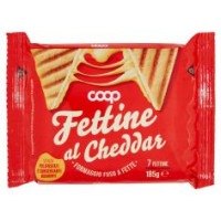 Fettine Al Cheddar 7 Fettine 185 G