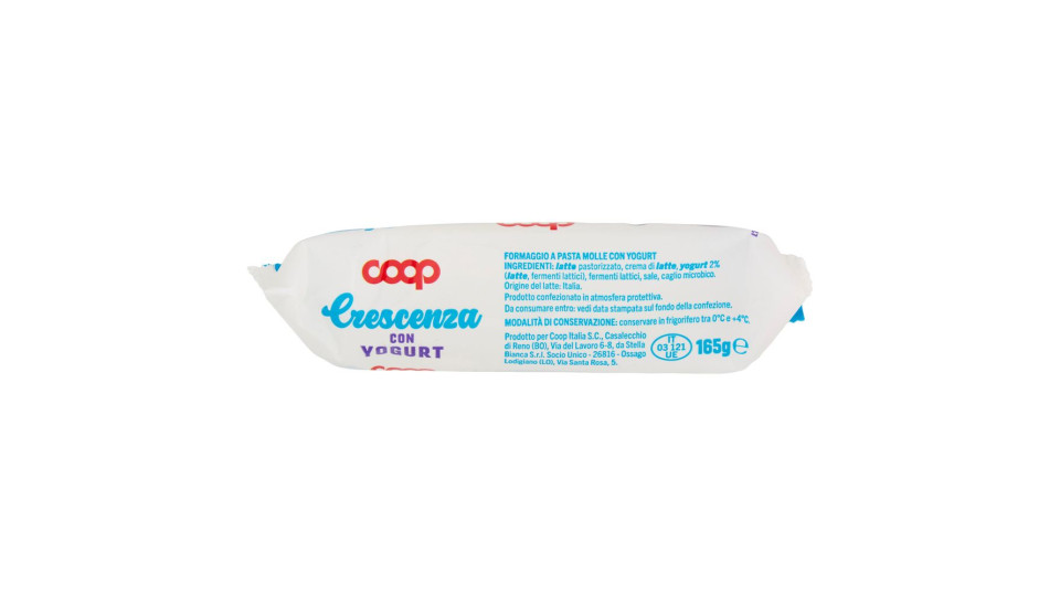Crescenza Con Yogurt 165 G
