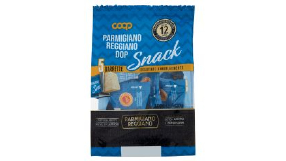 Parmigiano Reggiano Dop Stagionatura Oltre 12 Mesi Snack 5 X 20 G