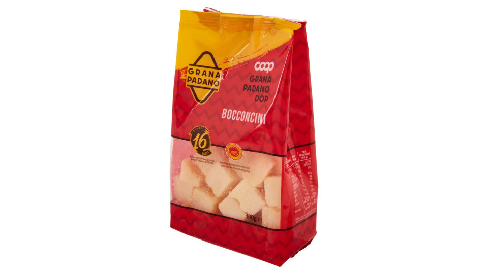 Grana Padano Dop Oltre 16 Mesi Bocconcini 300 G