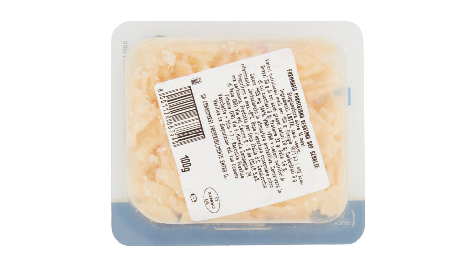 Parmigiano Reggiano Dop Scaglie Stagionatura Oltre 13 Mesi 100 G