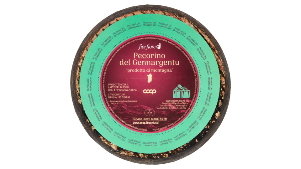 Pecorino Del Gennargentu 'prodotto Di Montagna' 175 G Ca