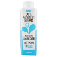 Latte Parzialmente Scremato Microfiltrato Dura Più Giorni 500 Ml