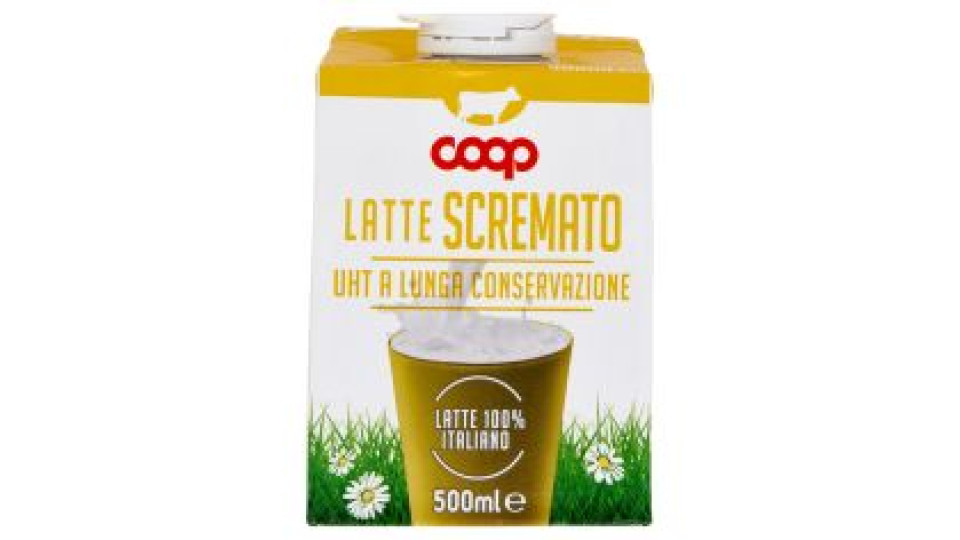 Latte Scremato Uht A Lunga Conservazione 500 Ml