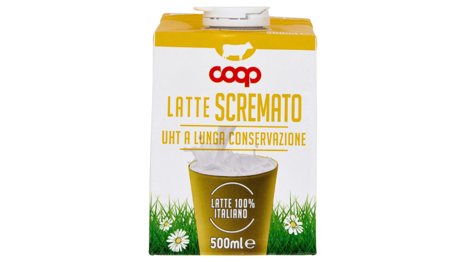 Latte Scremato Uht A Lunga Conservazione 500 Ml