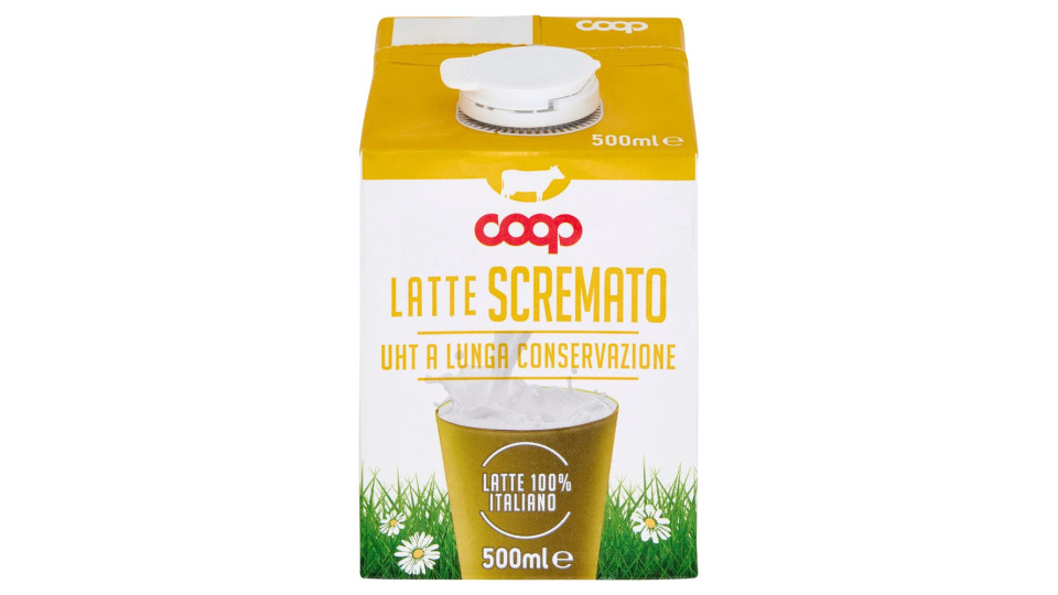 Latte Scremato Uht A Lunga Conservazione 500 Ml