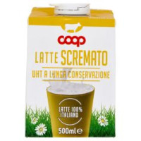 Latte Scremato Uht A Lunga Conservazione 500 Ml
