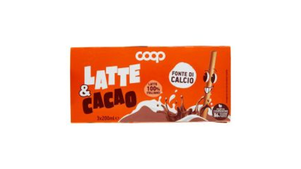 Latte & Cacao 3 X 200 Ml