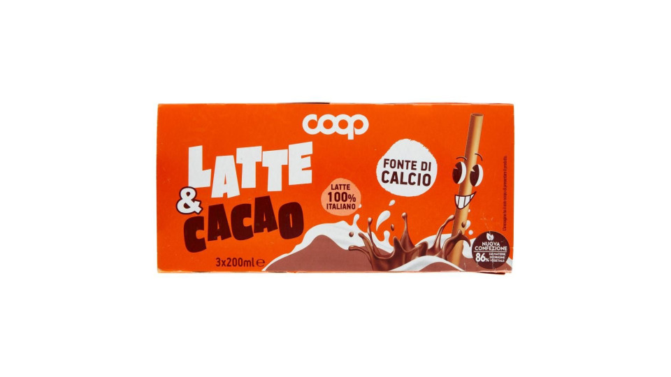 Latte & Cacao 3 X 200 Ml