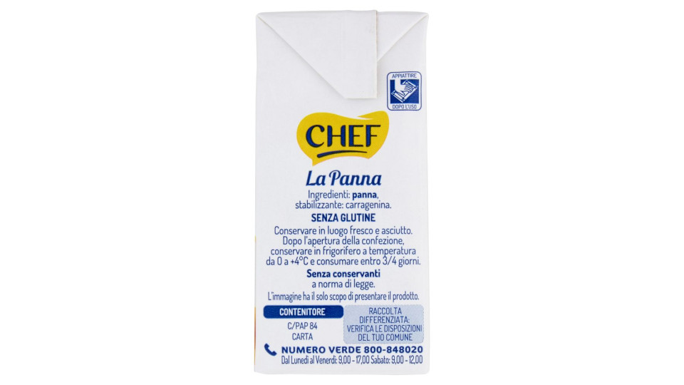Chef La Panna 200 Ml