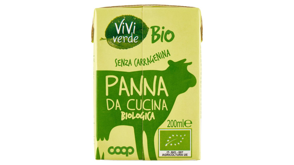 Panna Da Cucina Biologica 200 Ml