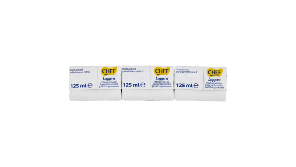 Chef Leggera 3 X 125 Ml