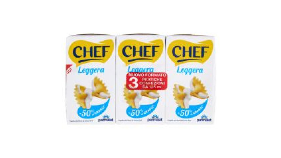 Chef Leggera 3 X 125 Ml