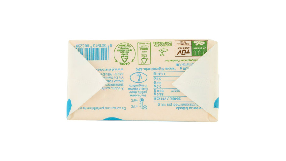 Dallatorre Burro Senza Lattosio Senza Zuccheri 200 G