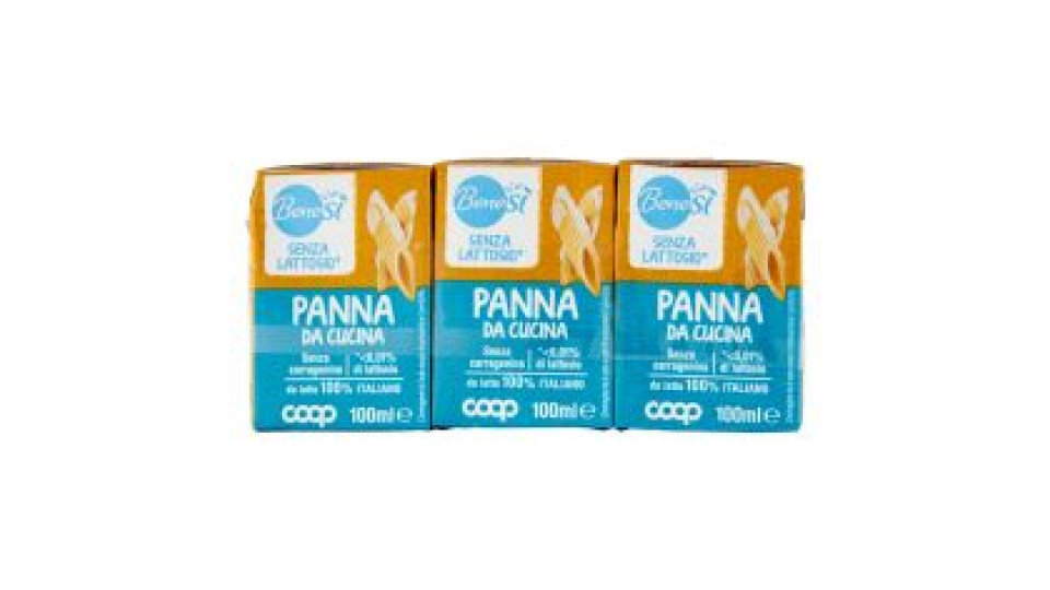 Senza Lattosio* Panna Da Cucina 3 X 100 Ml