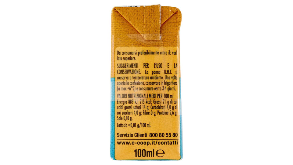 Senza Lattosio* Panna Da Cucina 3 X 100 Ml