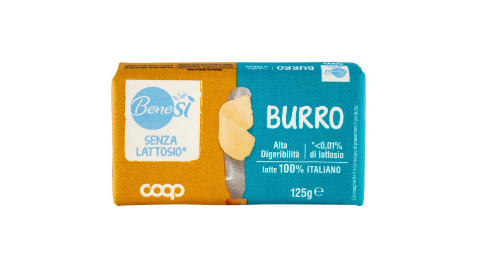 Senza Lattosio* Burro 125 G