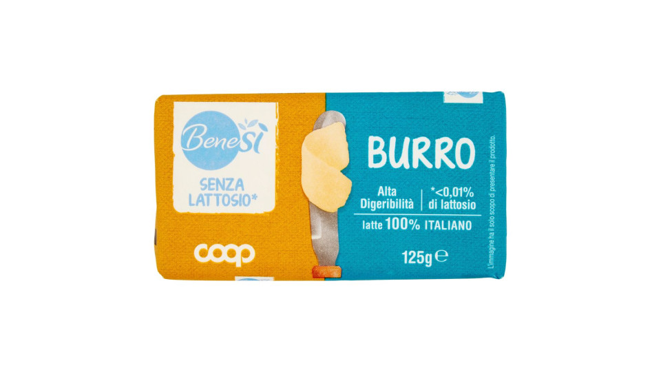 Senza Lattosio* Burro 125 G